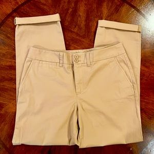 Talbots Khaki Pants. Size 8.